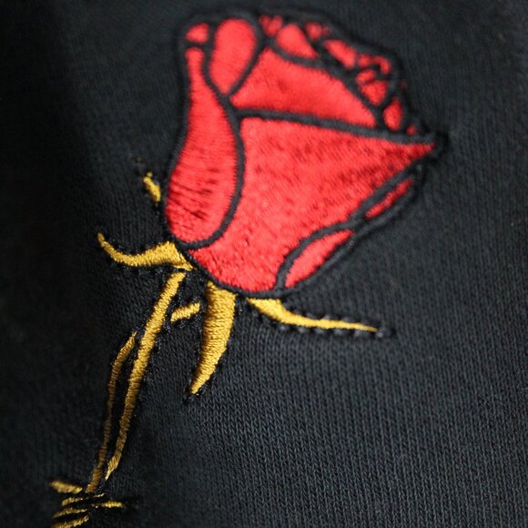 DGK Fierce Ruthless Black Jason Embroidered SK8R Pullover Hoodie Size X-Large - Picture 5 of 7